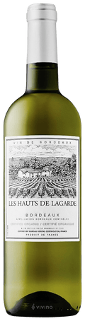 Vignobles Raymond Bordeaux Les Hauts De Lagarde Blanc 750 ML