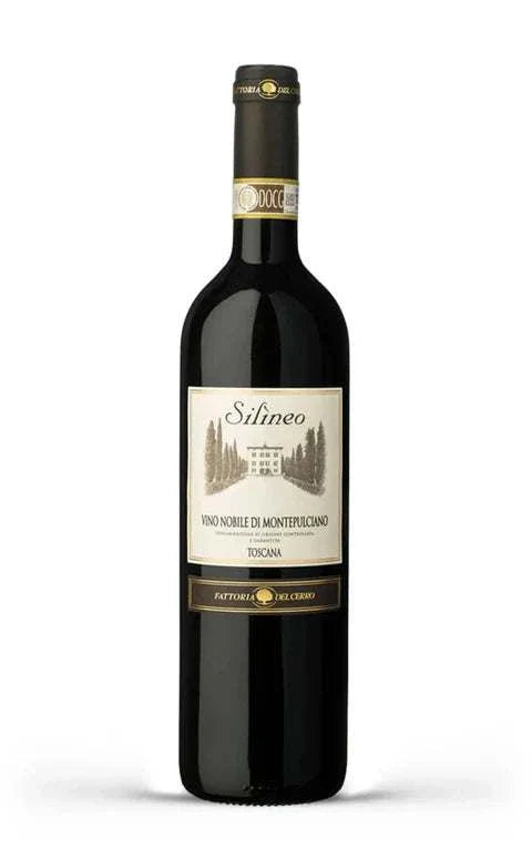 Fattoria Del Cerro Vino Nobile Di Montepulciano Silineo 2021 Tuscan red wine bottle 750 ML