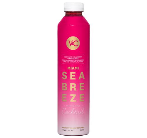 Vnc Cocktails Vodka Miami Seabreeze 700 ML