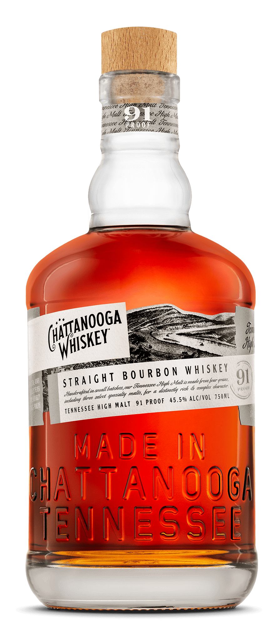 Chattanooga 91 Tennessee Whiskey 750 ML