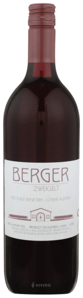 Berger Zweigelt Niederosterreich 2021 1 L