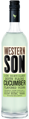 Western Son 10X Distilled South Plains Cucumber Flavored Vodka 750 ML