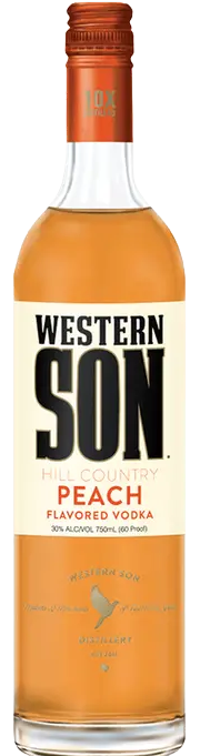 Western Son Peach Flavored Vodka 750 ML