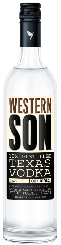Western Son 10X Distilled Original Texas Vodka 1 L