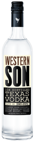 Western Son 10X Distilled Original Texas Vodka 1 L
