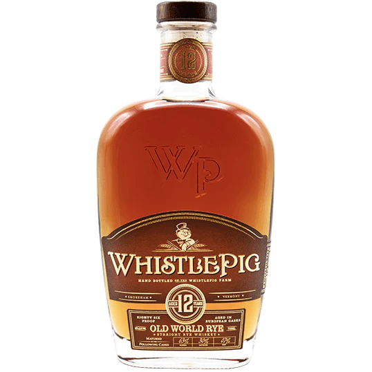WhistlePig 12 Year Old Old World Rye Whiskey 750 ML