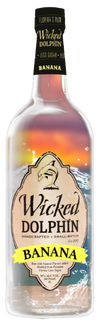 Wicked Dolphin Small Batch Handcrafted Banana Flavored Rum 1 L