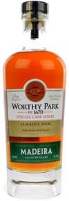 Worthy Park Special Cask Series 10 Years Old Madeira Jamaica Rum 750 ML