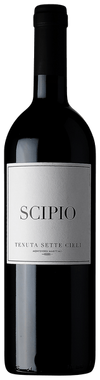 Tenuta dei Sette Cieli Scipio 2018 Tuscan red wine bottle 750ml with elegant label