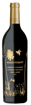 Meadowcroft Estate Grown Cabernet Sauvignon 2020 750 ML Napa red wine bottle