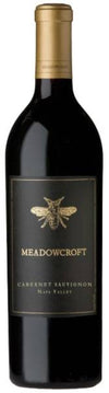 Meadowcroft Napa Cabernet Sauvignon 2022 750 ML Napa red wine bottle on white background