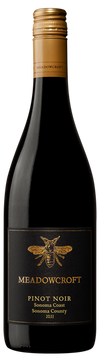 Meadowcroft Sonoma Coast Pinot Noir 2023 750 ML California pinot noir