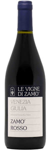 Le Vigne di Zamo Venezia Giulia Zamo Rosso 2022 red wine bottle from Friuli Italy with elegant label