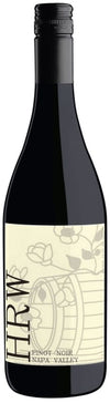 Hendry HRW Pinot Noir 2023 750ml bottle with floral and barrel design label Napa Valley red wine