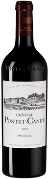 Chateau Pontet Canet Pauillac 5eme Grand Cru Classe 2012 750 ML