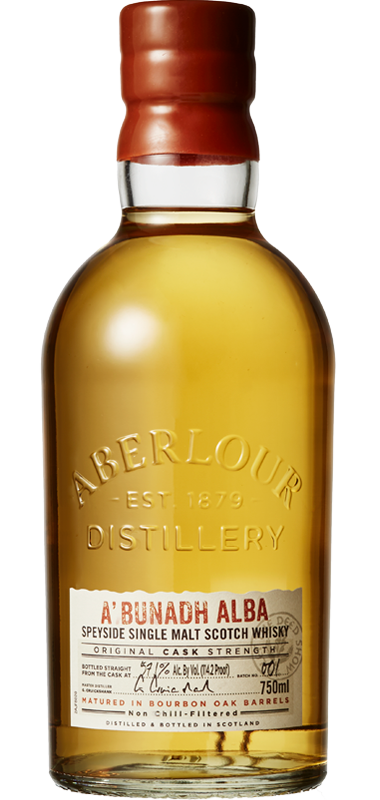 Aberlour Single Malt Scotch A'bunadh Alba Original Cask Strength 118.6 750 ML
