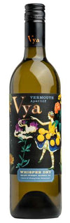 Vya Vermouth Whisper Dry 750 ML bottle with herbal and citrus notes.