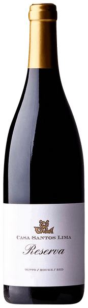 Casa Santos Lima Reserva Tinto 750 ML Portuguese red wine bottle with rich ruby color and traditional grape blend