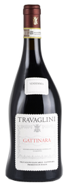 Bottle of Travaglini Gattinara Tre Vigne 2019 750ML on a clean white background.
