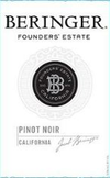 Beringer Vineyards Founders' Estate Pinot Noir California 750 ML