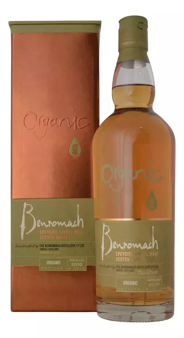 Benromach Organic Speyside Single Malt 2010 750 ML