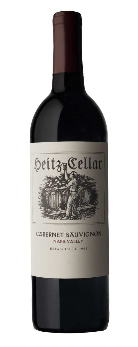 Heitz Cellar Cabernet Sauvignon Martha's Vineyard Napa Valley 2019 magnum bottle with elegant label