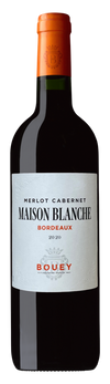 Famille Bouey Maison Blanch Rg 750 ML red wine bottle, premium French wine, Languedoc-Roussillon.