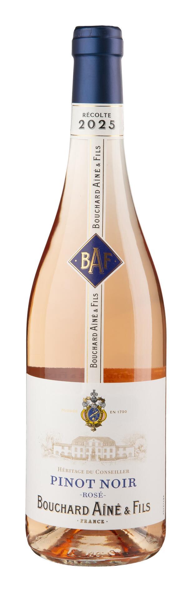 Bouchard Aine & Fils Heritage du Conseiller Pinot Noir Rose France 2025 750 ML