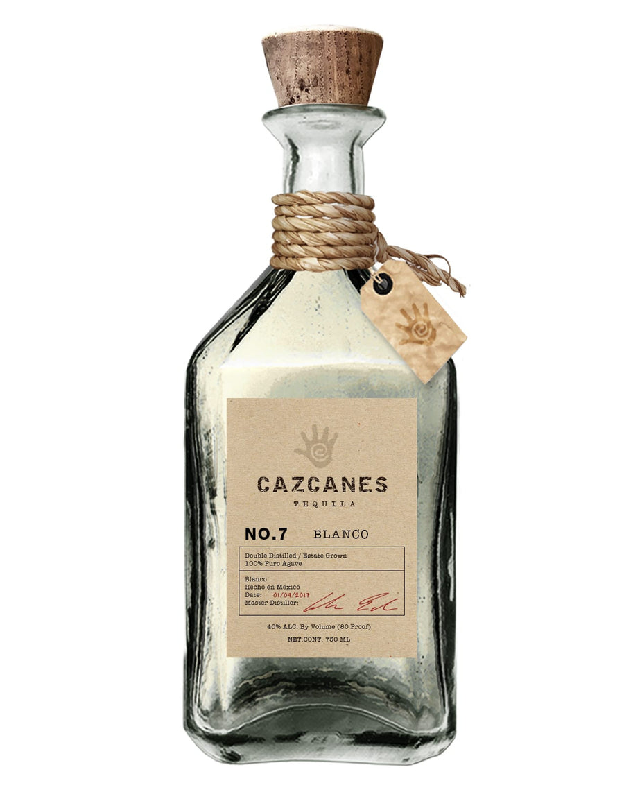 Cazcanes No.7 Blanco 100% Puro Agave 750 ML