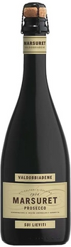 Marsuret Prosecco di Valdobbiadene Brut Nature Sui Lieviti 2022 750 ML