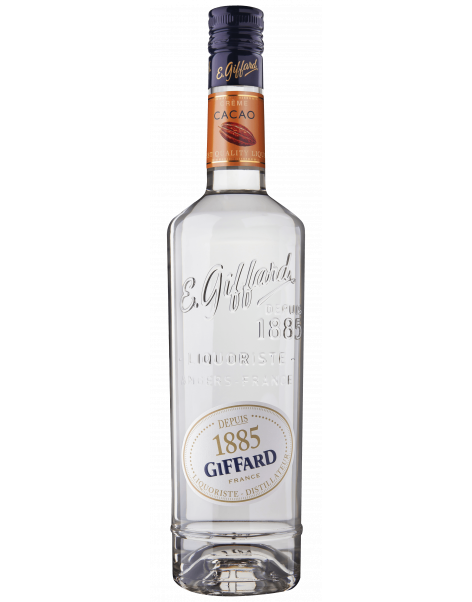 Giffard Creme de Cacao White 750 ML | Premium White Chocolate Liqueur