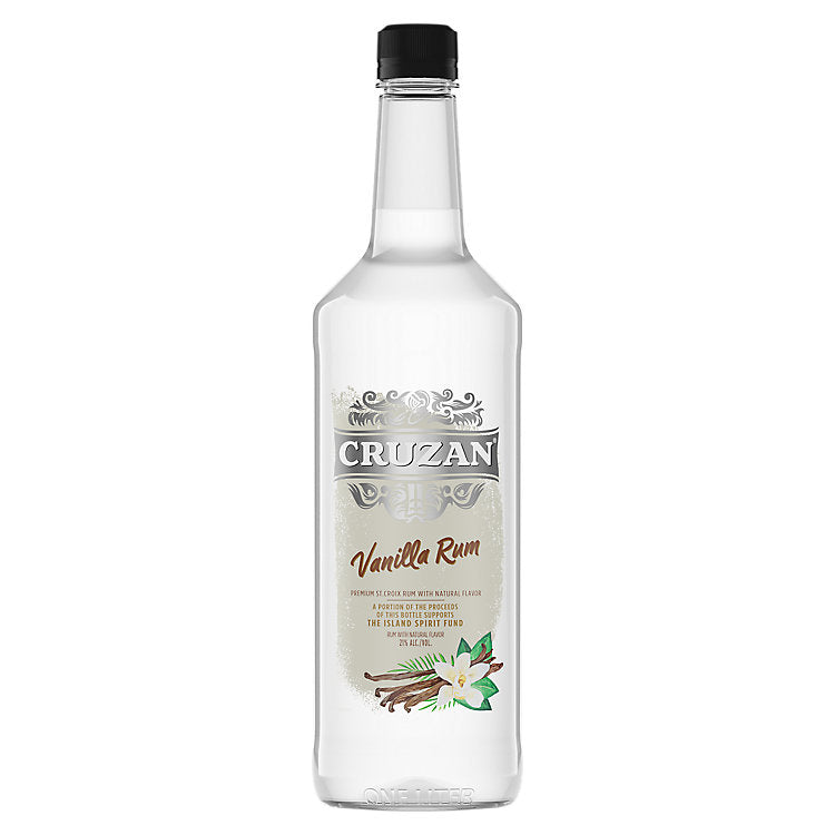 cruzan vanilla flavored rum 42 1 L