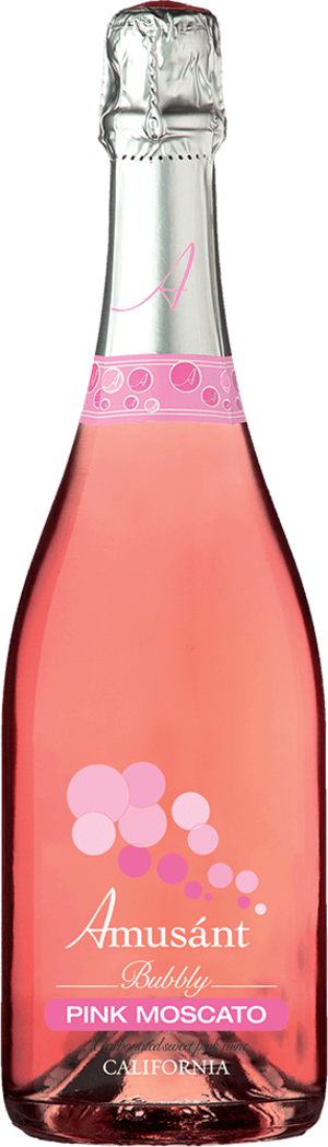 Allure Amusant Bubbly Pink Moscato 750 ML
