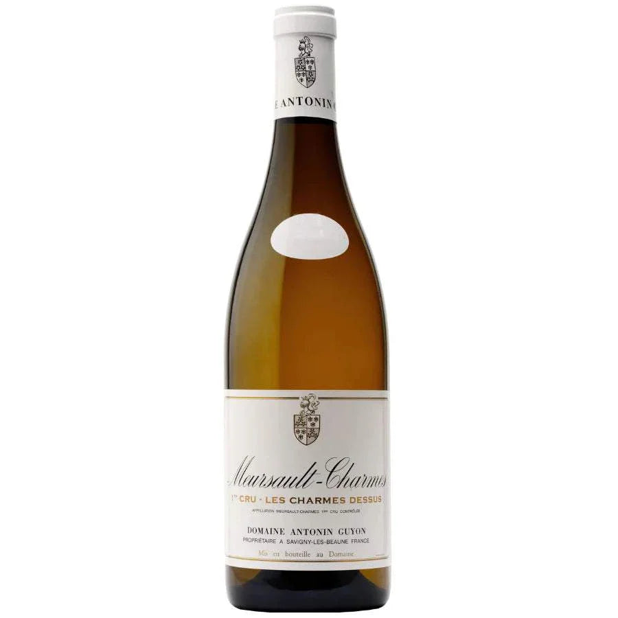 Bottle of Domaine Antonin Guyon Meursault Charmes Les Charmes Dessus Premier Cru 2023 white Burgundy wine