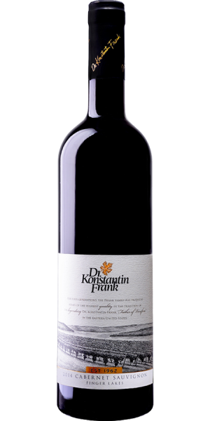 Dr. Konstantin Frank Cabernet Franc Finger Lakes 2016 750 ML showcasing its elegant label and deep