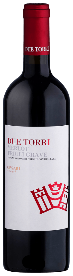 Cesari Due Torri Merlot Friuli Grave 1.5 L