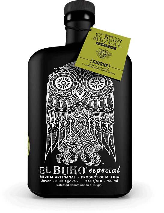 el buho mezcal joven especial cuishe 96 750 ML