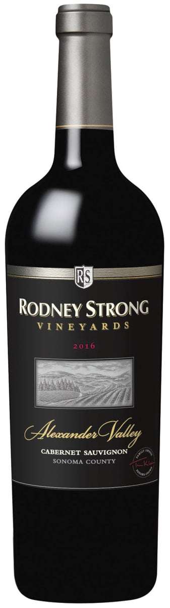 Rodney Strong Cabernet Sauvignon Alexander Valley 2016 magnum bottle with rich dark fruit and oak notes