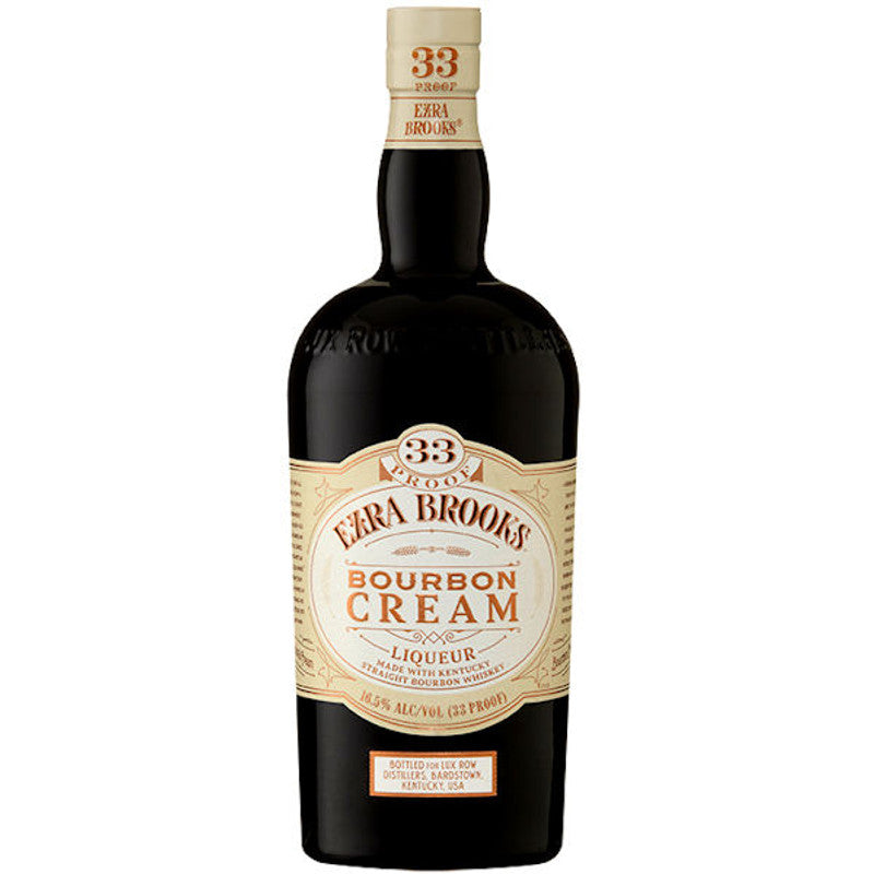Ezra Brooks Bourbon Cream 33 750 ML