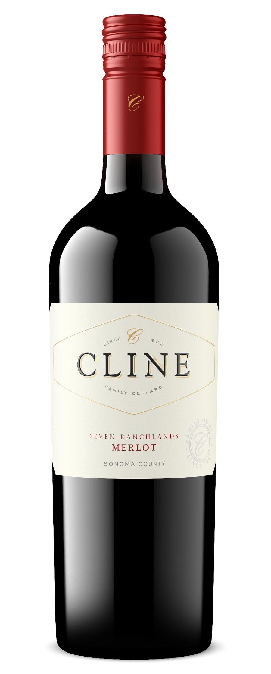 Cline Merlot Seven Ranchlands Sonoma County 2024 750 ML