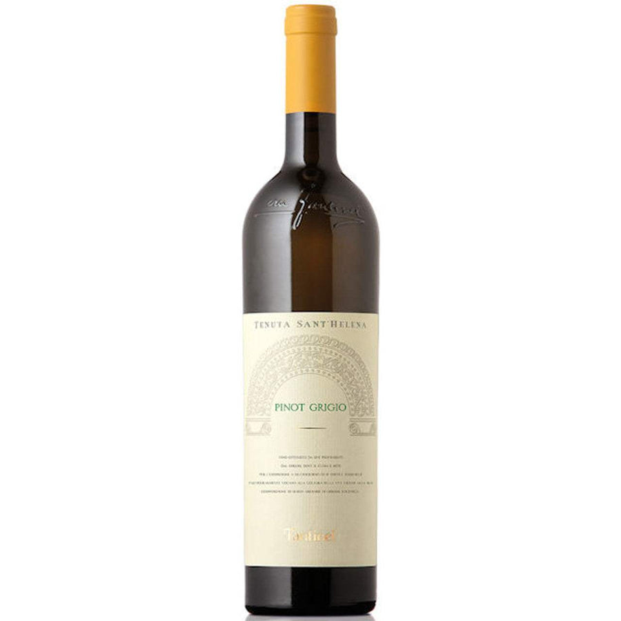 Bottle of Fantinel Pinot Grigio Tenuta Santhelena Collio 2024 white wine with fresh pear and citrus notes