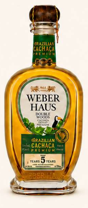 Weber Haus Double Woods Premium Cachaça 5 Years 750 ML