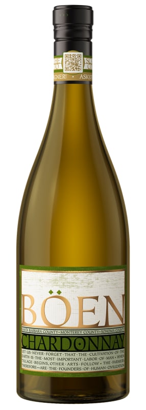 Boen Chardonnay Santa Barbara Monterey & Sonoma Counties California 2024 750 ML
