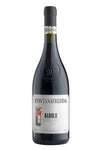 Fontanafredda Lazz Barolo 2019 wine bottle with label.