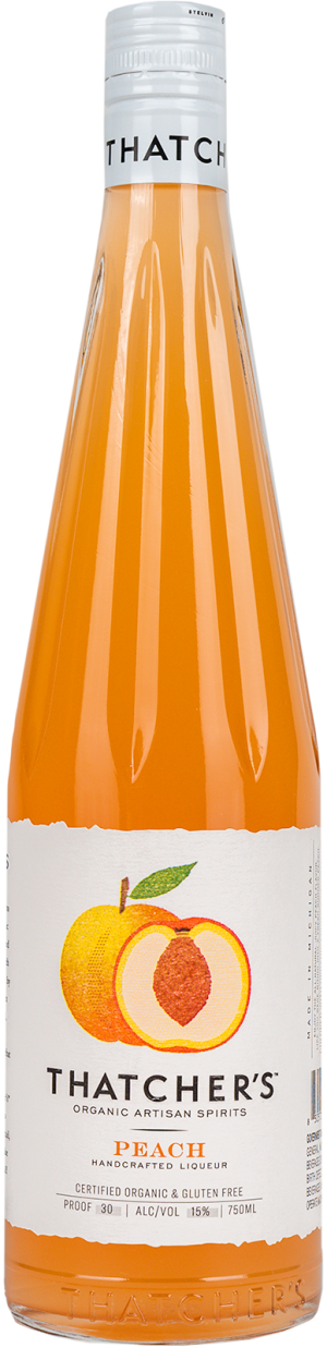 Thatchers Organic Peach Liqueur 750 ML