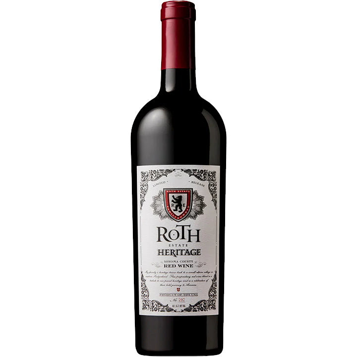Roth Estate Red Wine Heritage Limited Release Sonoma County 2022 750 ML