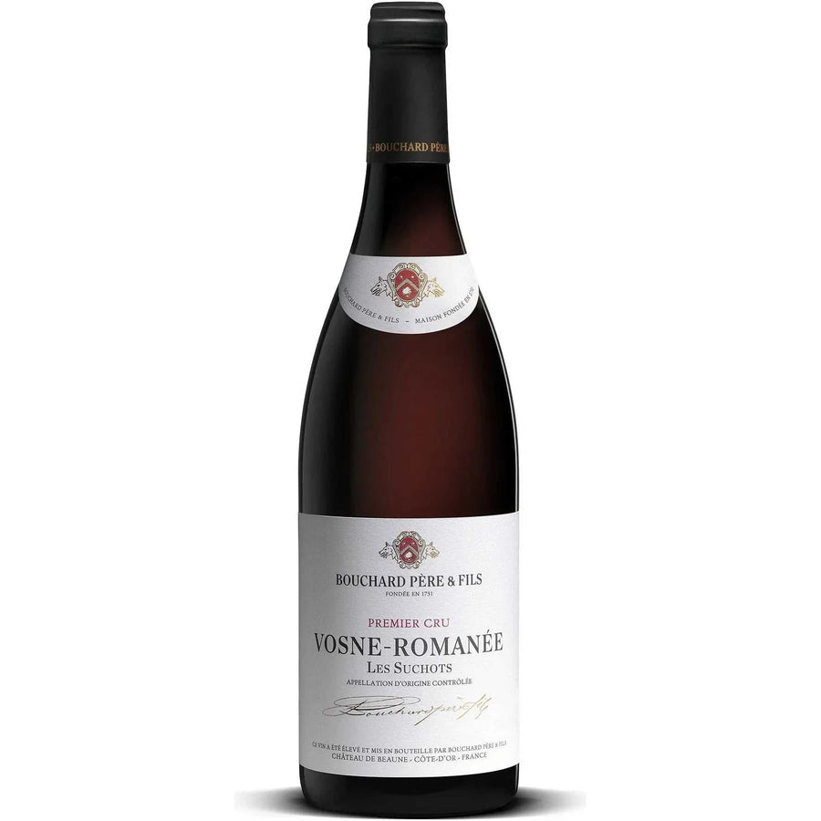 Bouchard Pere & Fils Les Suchots 2021 Burgundy red wine bottle 750 ML showcasing premier cru elegance and complexity