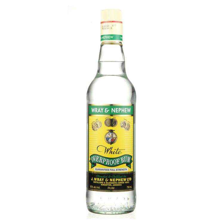 Wray & Nephew Overproof Rum White 126 1.75 L