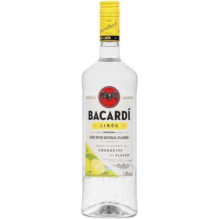 Bacardi Citrus Flavored Rum Limon 70 1 L