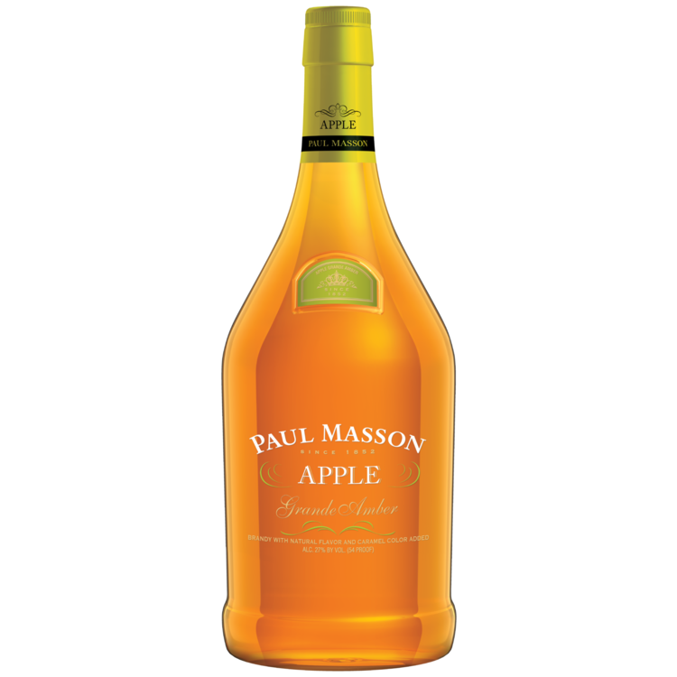Paul Masson Apple Flavored Brandy Grande Amber 54 1.75 L